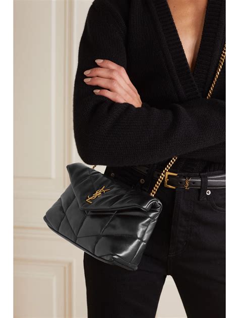 ysl loulou puffer bag small|saint laurent toy puffer bag.